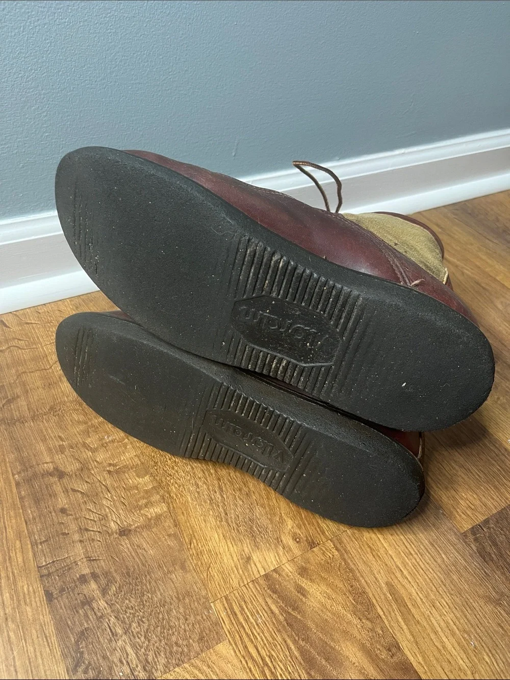 Vintage Danner Cabelas Stitchdown Hunting Boots Size 9.5